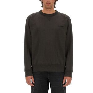 ISABEL MARANT Men's Crewneck Sweatshirt Men BLACK Sweaters & Cardigans